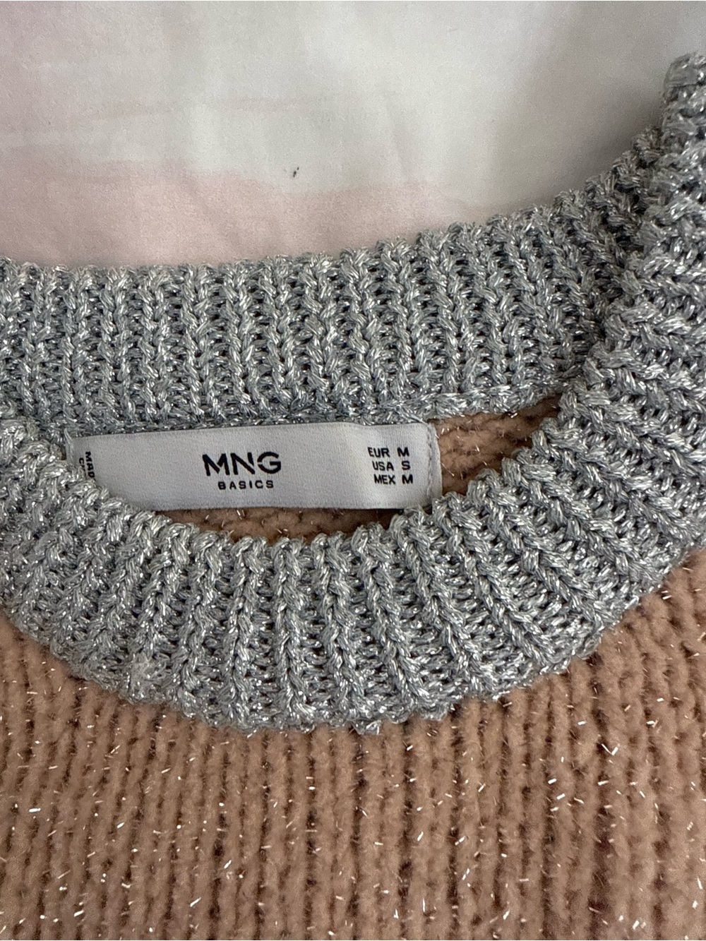 Mango metallic finish sweater - Picture 8 of 9